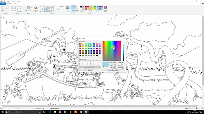 没有理由不画画！看大神用电脑自带工具搞创作