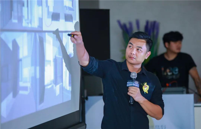 最具建筑感总部展厅亮相！华岩品致打造“百店百面”赋能“牛商”