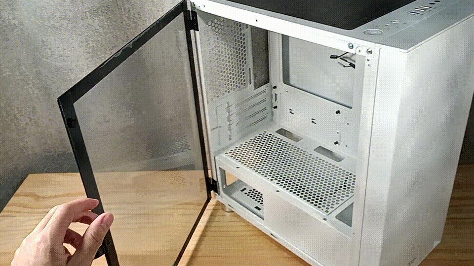 超频三白色光域机箱散热怎么样,超频3光愈2机箱测评