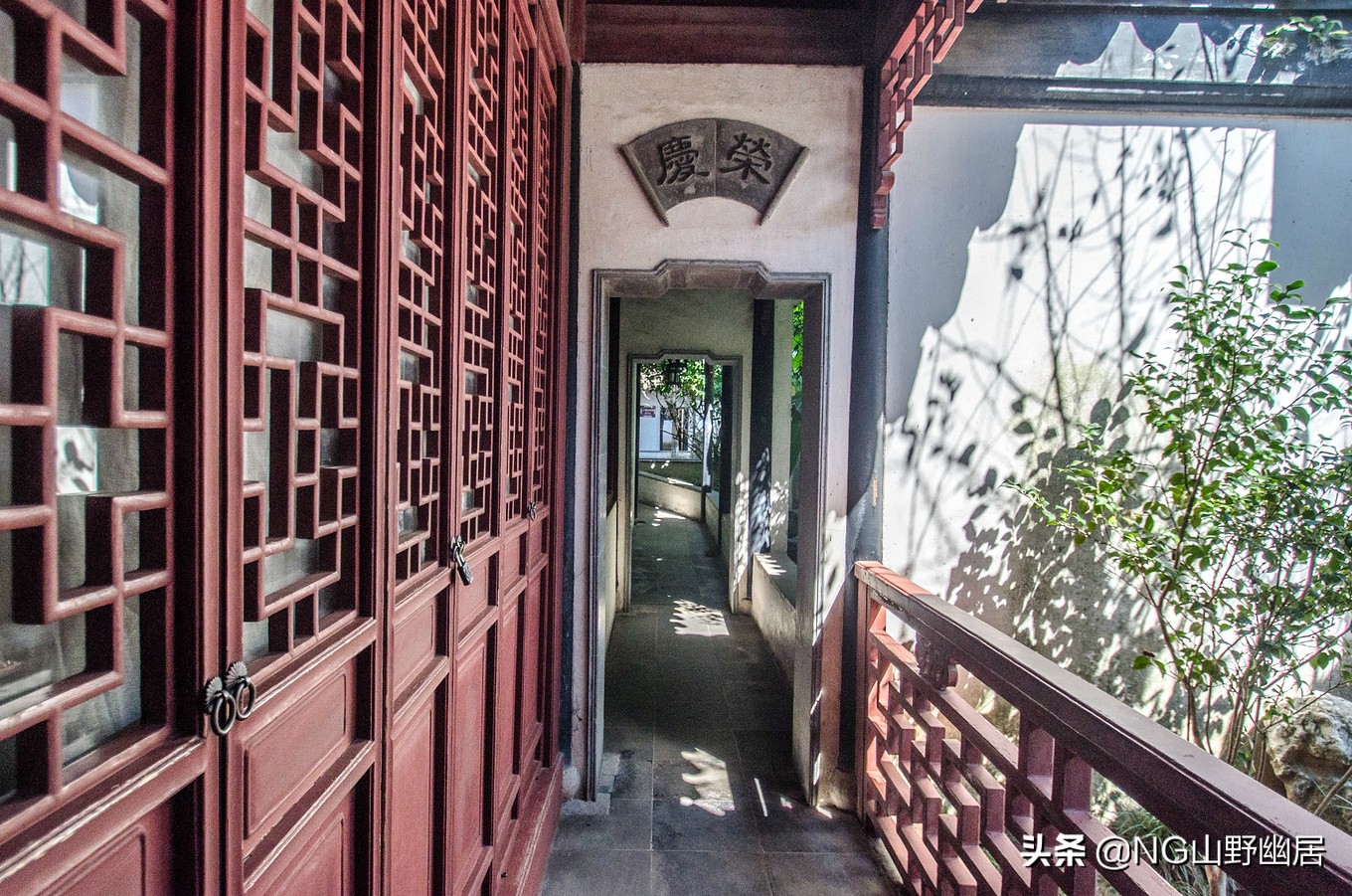 苏州珍珠塔全景图,苏州同里珍珠塔园林