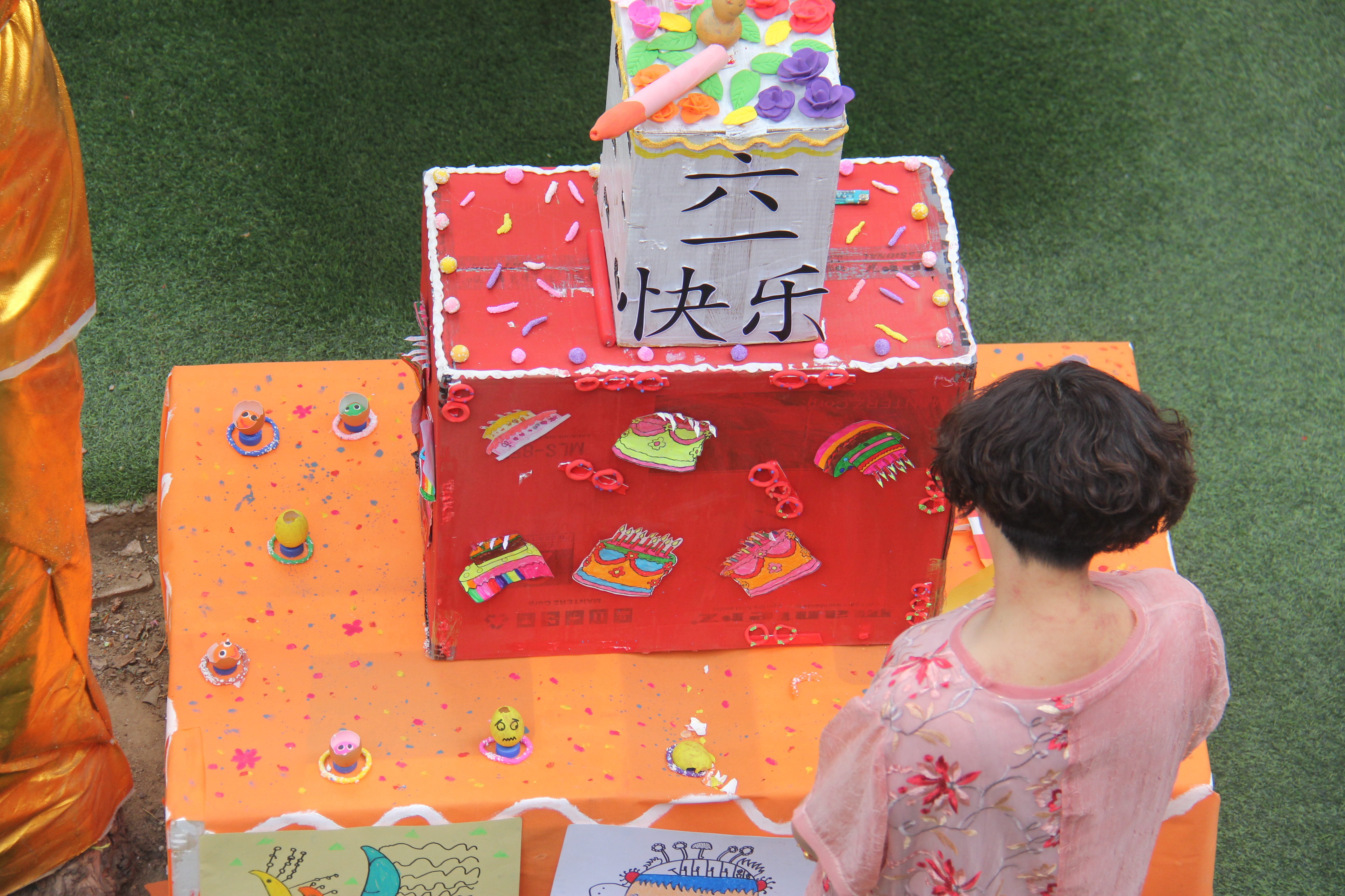 这是石家庄哪家幼儿园?六一活动太壮观啦!