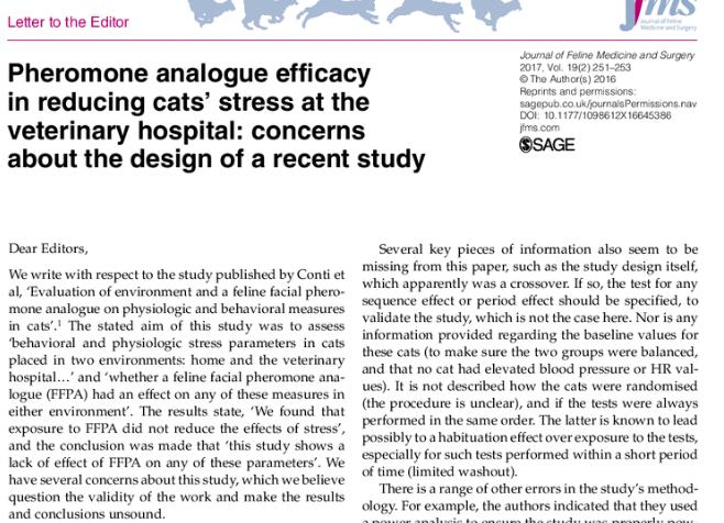“猫咪*魂迷**水”真实存在吗？费洛蒙才没有吹得那么神
