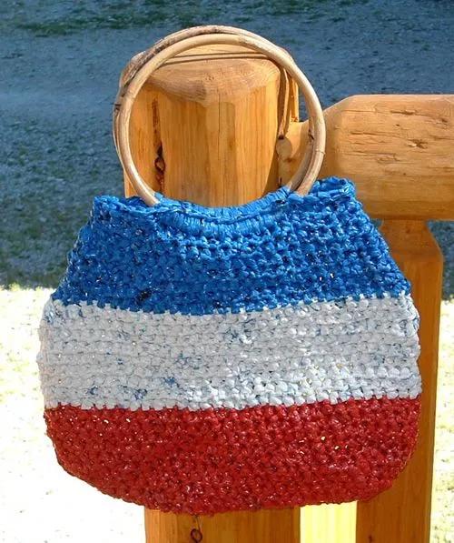 利用废旧物品制作编织袋,编织袋废物利用手工