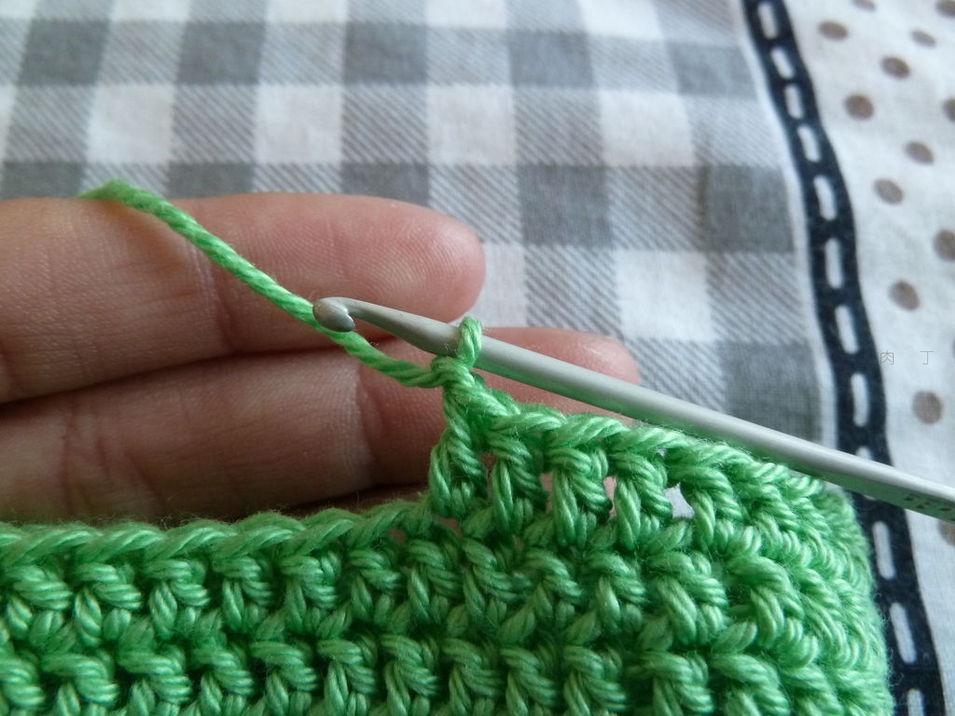 钩织护指套教程,半指分指手套钩织教程