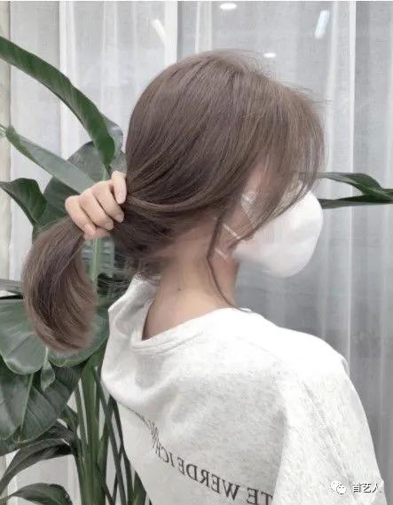 2022流行发色颜色黑茶灰,2023流行发色免漂茶棕色