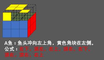 三阶魔方顶层角块复原,三阶魔方打乱怎么复原