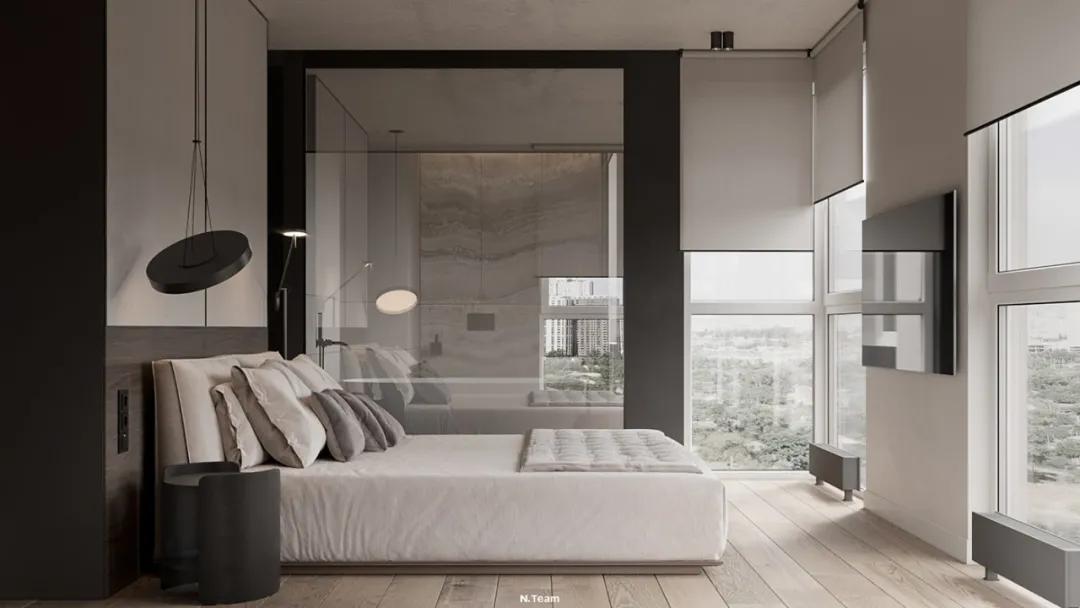 书桌极简又舒适,越舒适越有高级感