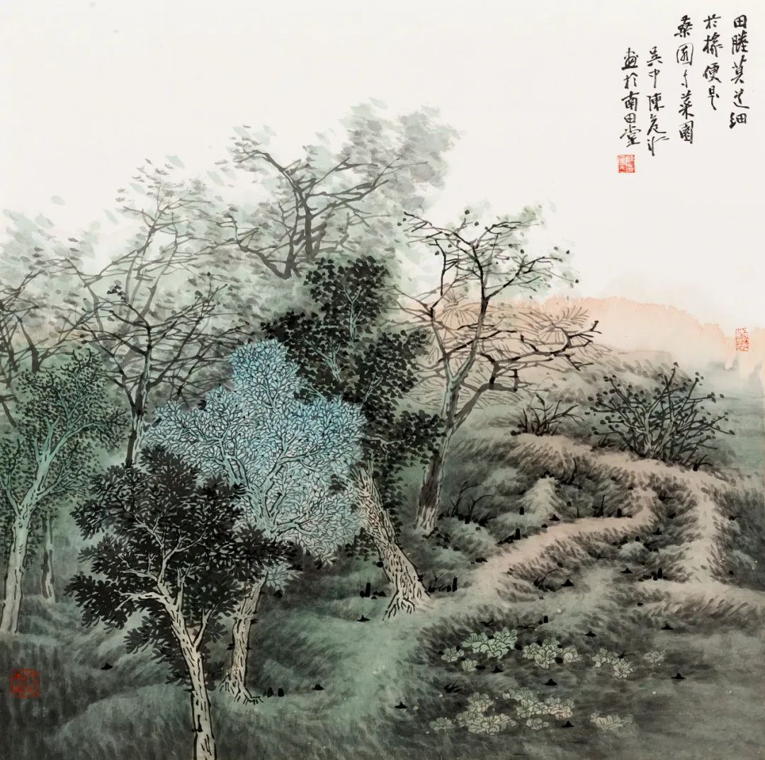 充满诗情画意的山水田园风光,慢慢体味令人陶醉的田园山水韵味