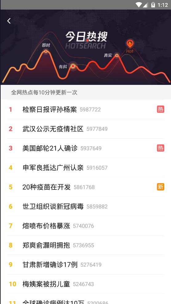 通过手机模拟器爬腾讯新闻APP数据