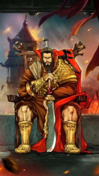 水浒108将卡牌晁盖,水浒传人物卡片晁盖