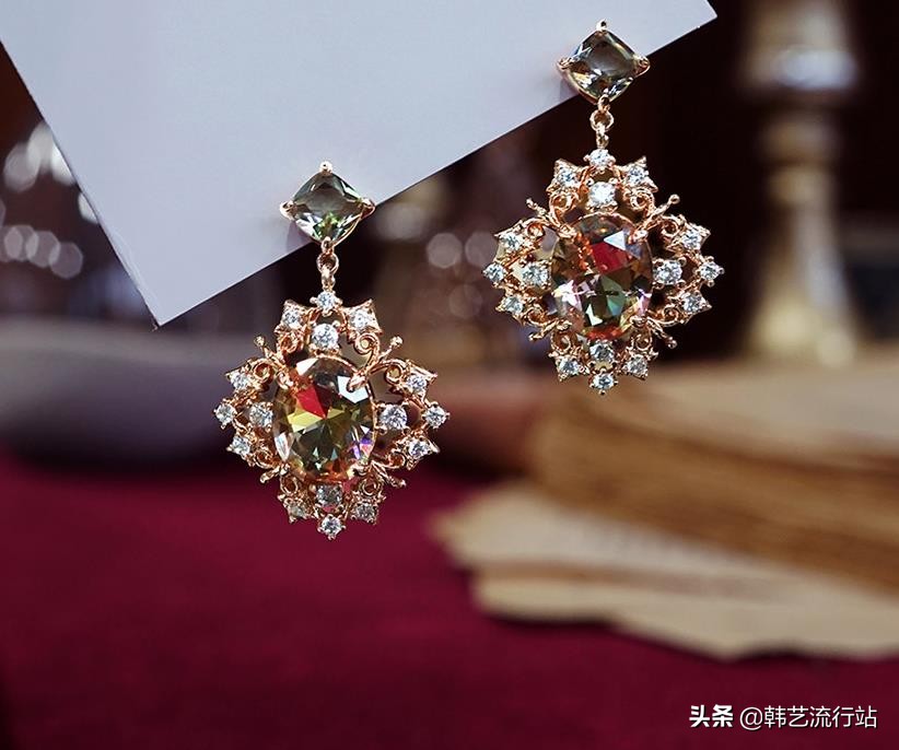 韩国耳环最近超级流行的,韩系简约时尚耳环