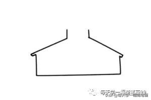 医院简笔画简单又漂亮图片,医院楼房简笔画