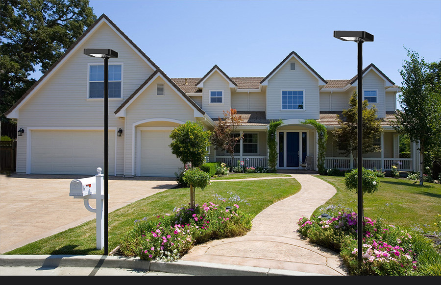 欧式太阳能路灯别墅庭院灯,厂家直销太阳能路灯景观灯