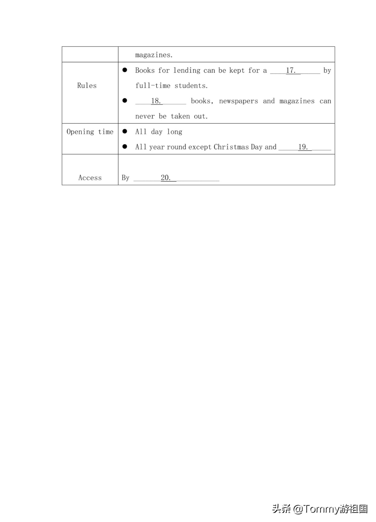 2022年湖南省对口升学英语真题,湖南省2010年对口高考英语真题
