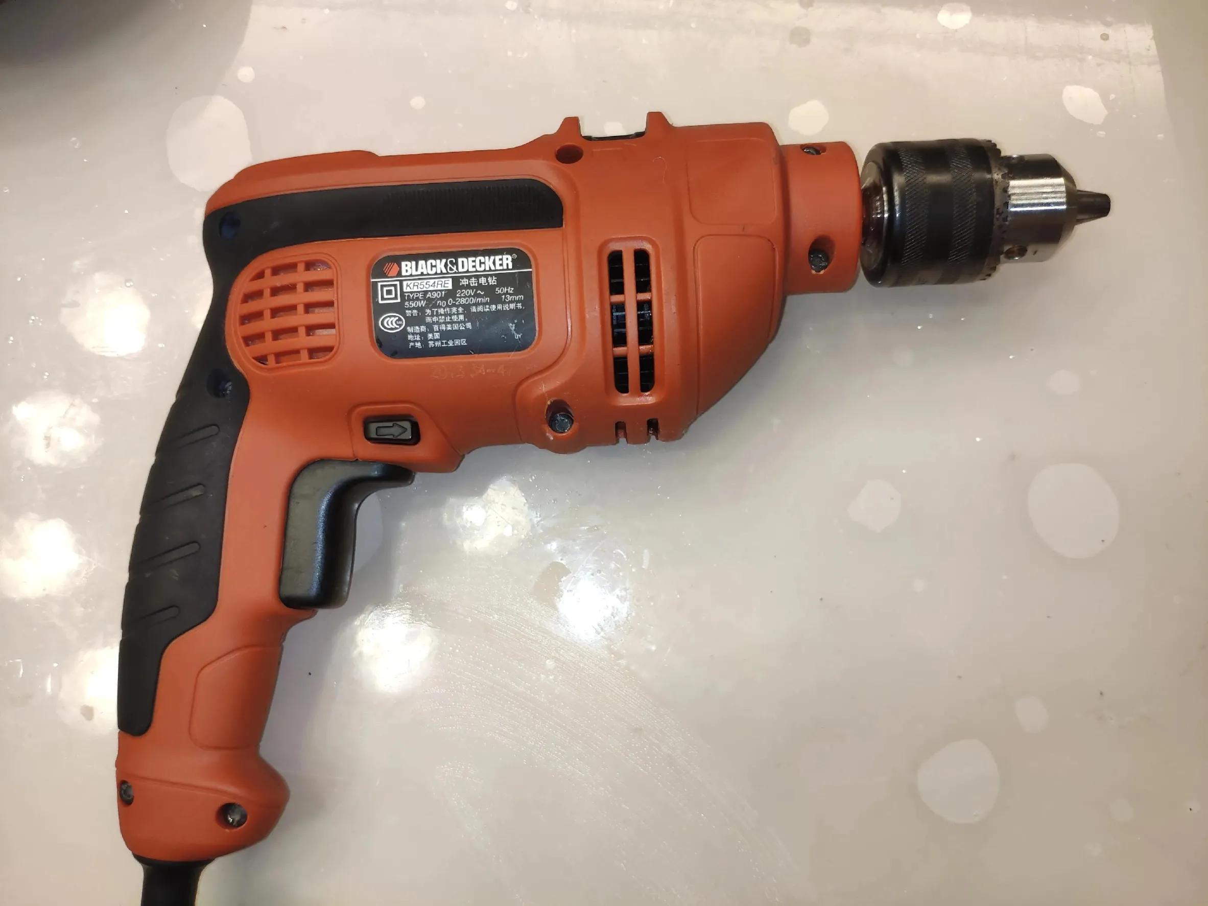 百得冲击钻拆解视频,沪工冲击电钻拆解与安装