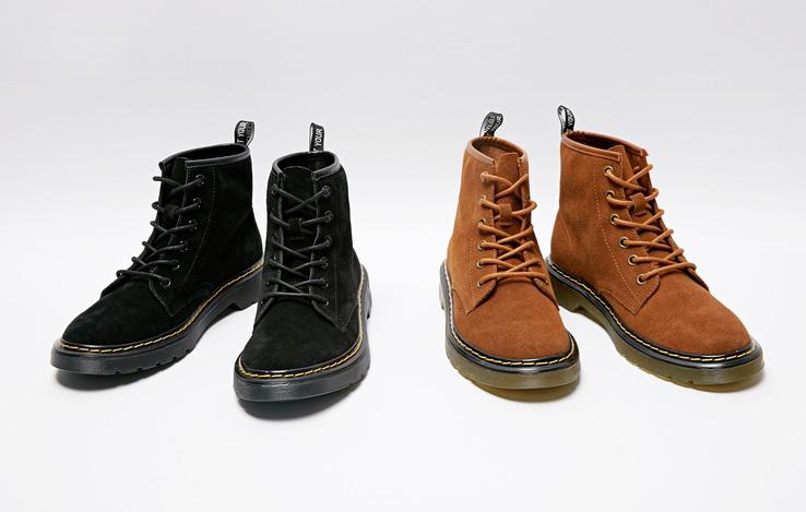 保暖冬天马丁靴英伦风雪地靴,保暖时尚马丁靴厚底