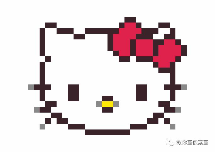 a5像素画hellokitty,像素画教程a5