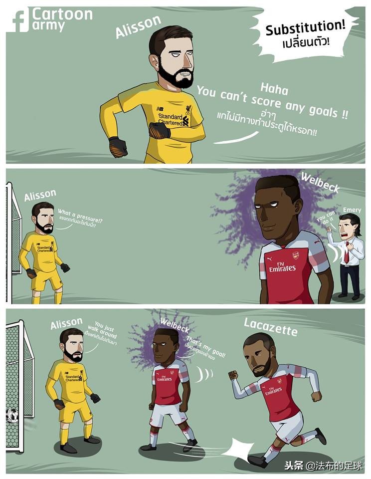 国外也有段子手:看球,练的就是心脏!