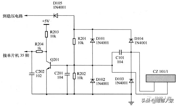 长虹变频空调内机板电源电路图,长虹50gw变频空调外机板电路图