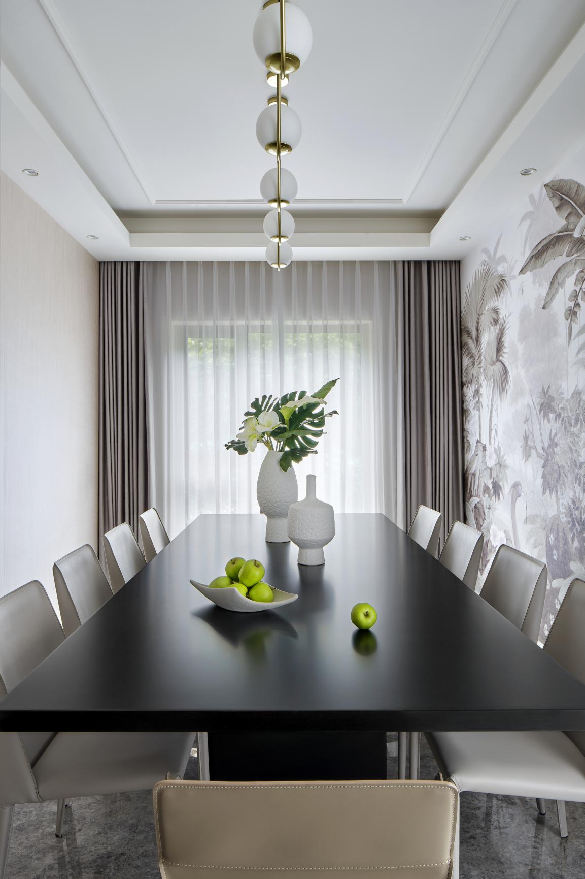 苏州度假型会所装修设计,意式轻奢会所设计