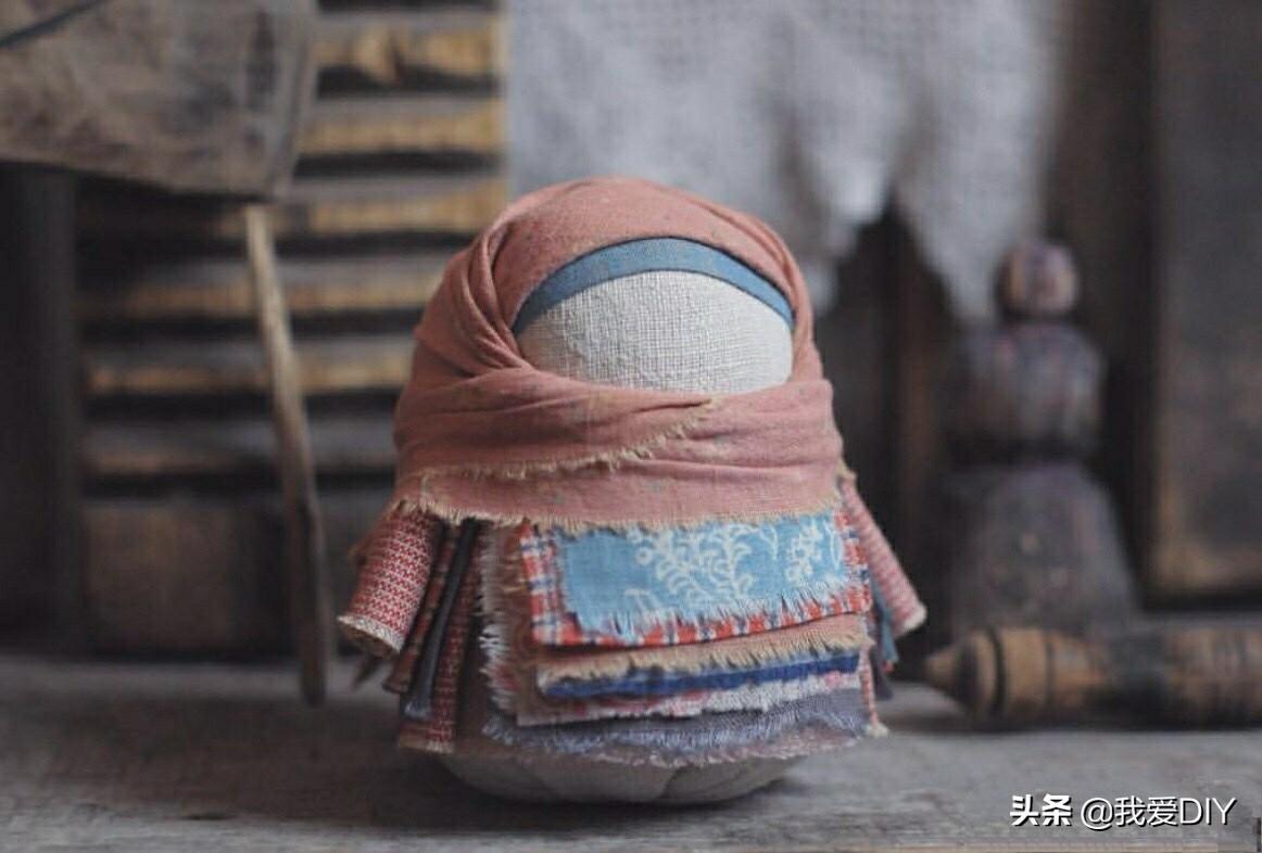 俄罗斯布艺手工娃娃,俄罗斯布娃娃手工布艺