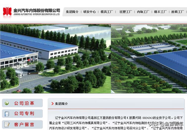 深藏不露，万里扬除了自动变速器，竟然还是某豪车品牌内饰供应商