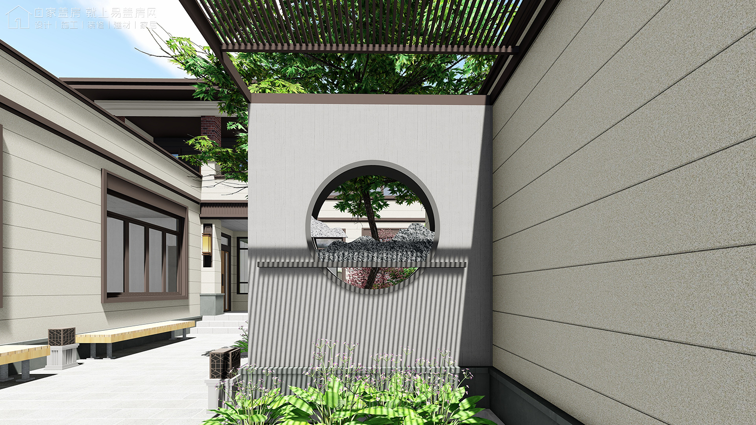 河南新中式别墅设计价格,李家别墅设计