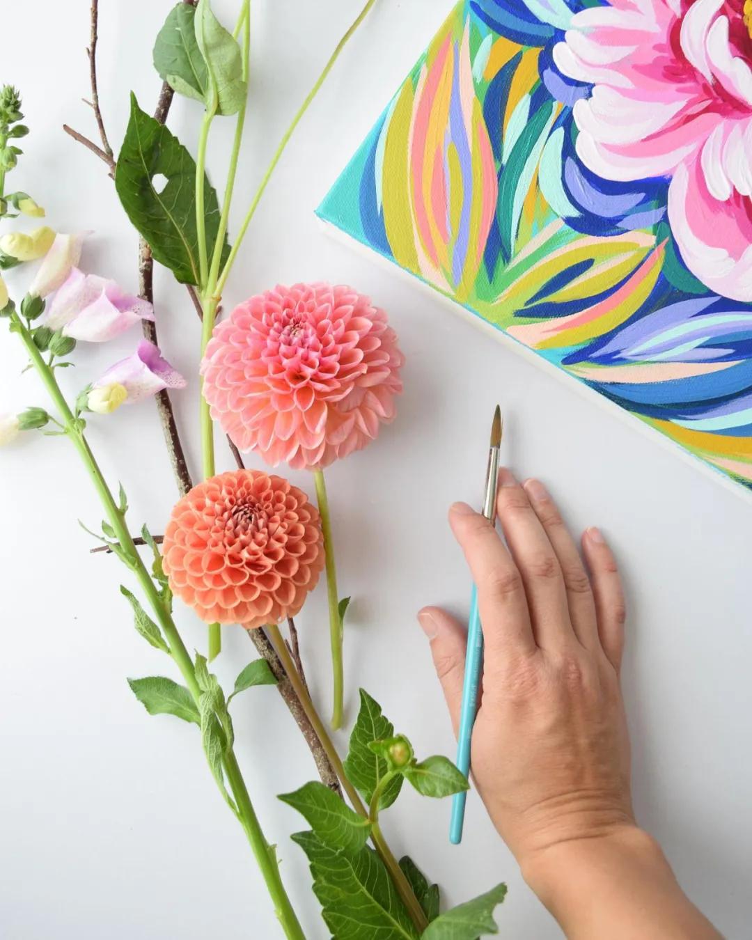 丙烯平涂的正确方法图解,丙烯大面积平涂墙面技巧