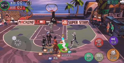 热血街篮中的连招辅助怎么用,热血街篮技巧