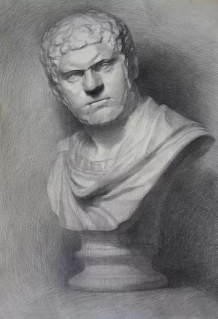 素描石膏像写生方法说课,素描石膏像入门教程