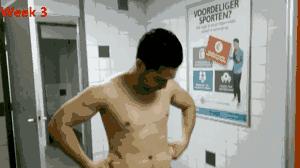 坚持健身70天的变形记，用努力换来身材奇迹！