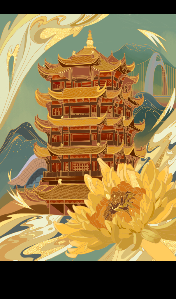 手绘国潮壁纸1920*1080,国潮壁纸图片保存