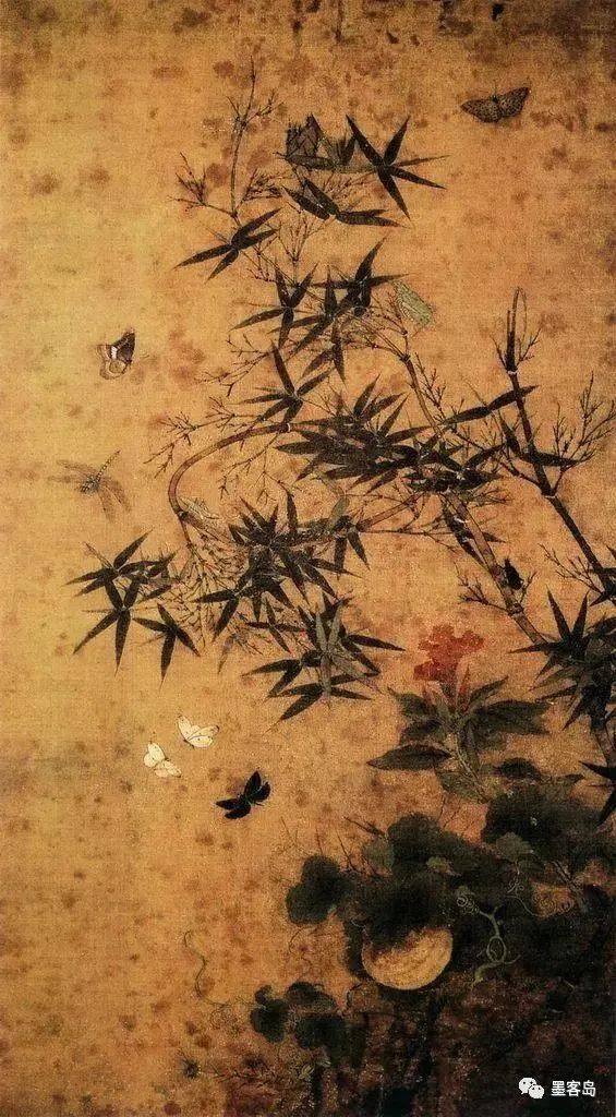 当代画墨竹大师的画,墨竹图绘画欣赏