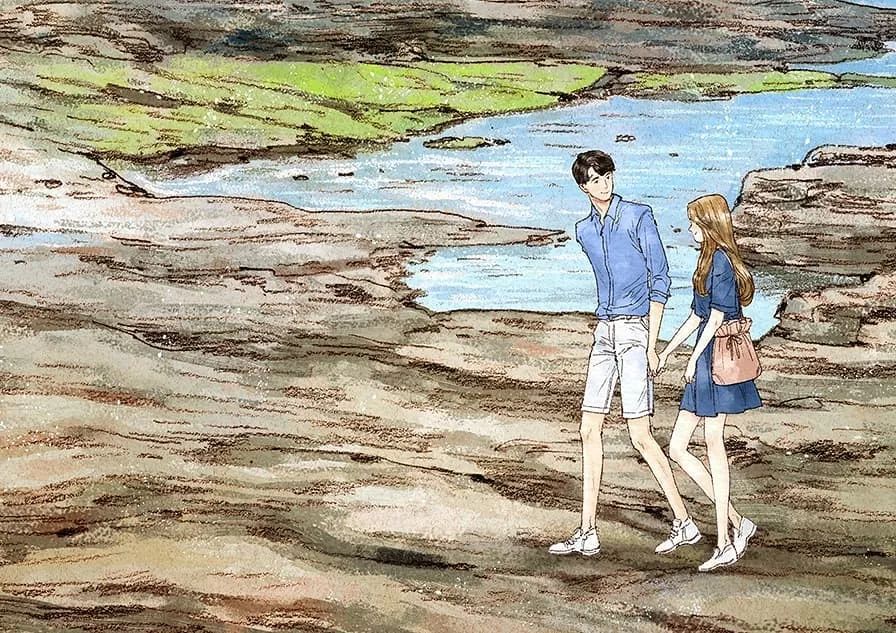 画风堪比宫崎骏,写实韩系画风画师