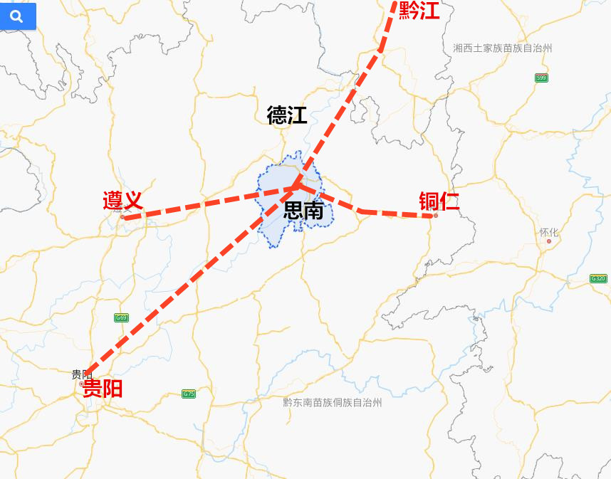 思南和德江，谁才是黔东北的中心城市？思南的地理位置不可取代