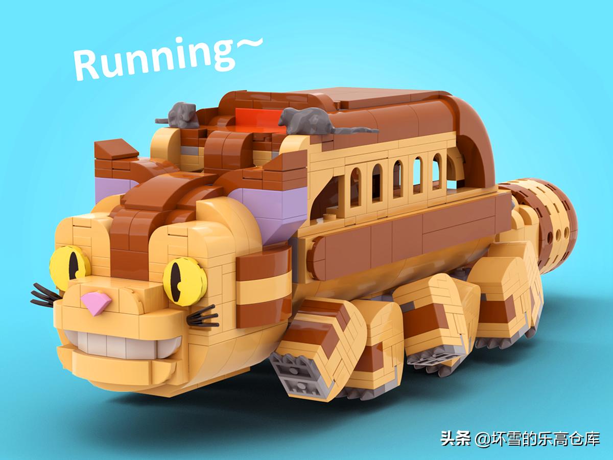 乐高宫崎骏系列,乐高里的龙猫巴士