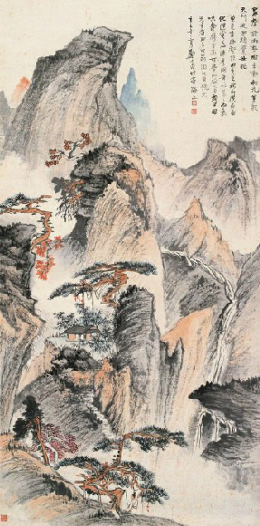 郑午昌书法真迹欣赏,郑午昌花鸟图100幅