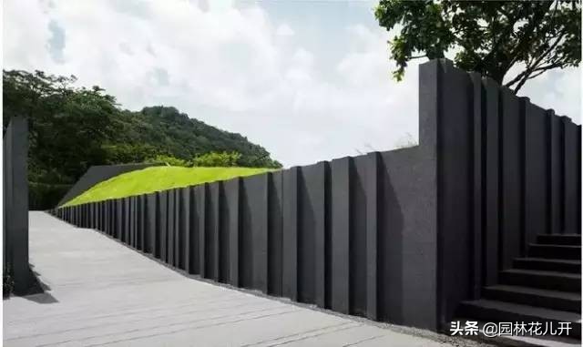 百款石材景观墙设计,挡土墙设计方案