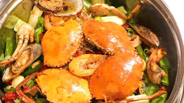 广州虾蟹火锅,油爆蟹火锅哪家好