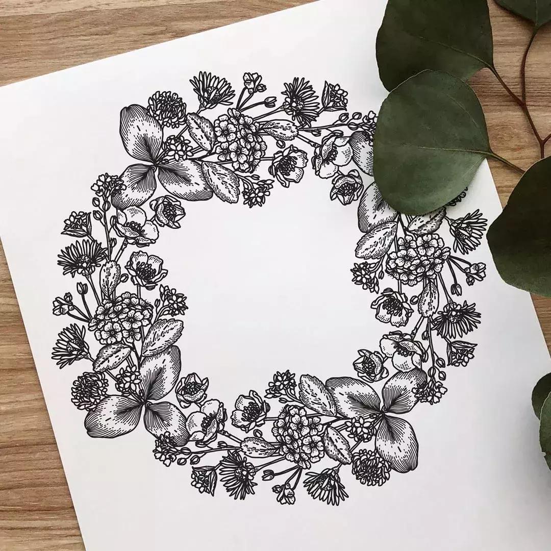 这一波手绘太给力了,绝对让你练完不厉害都难