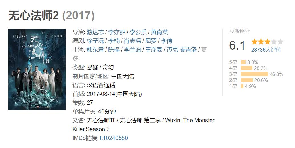 无心法师第三部评分,无心法师3免费版全集可以在哪看