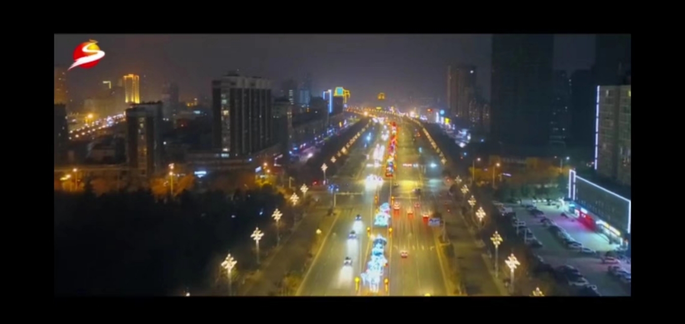 全国人口第二大县_沭阳县，夜色火树银花，喜庆春节。