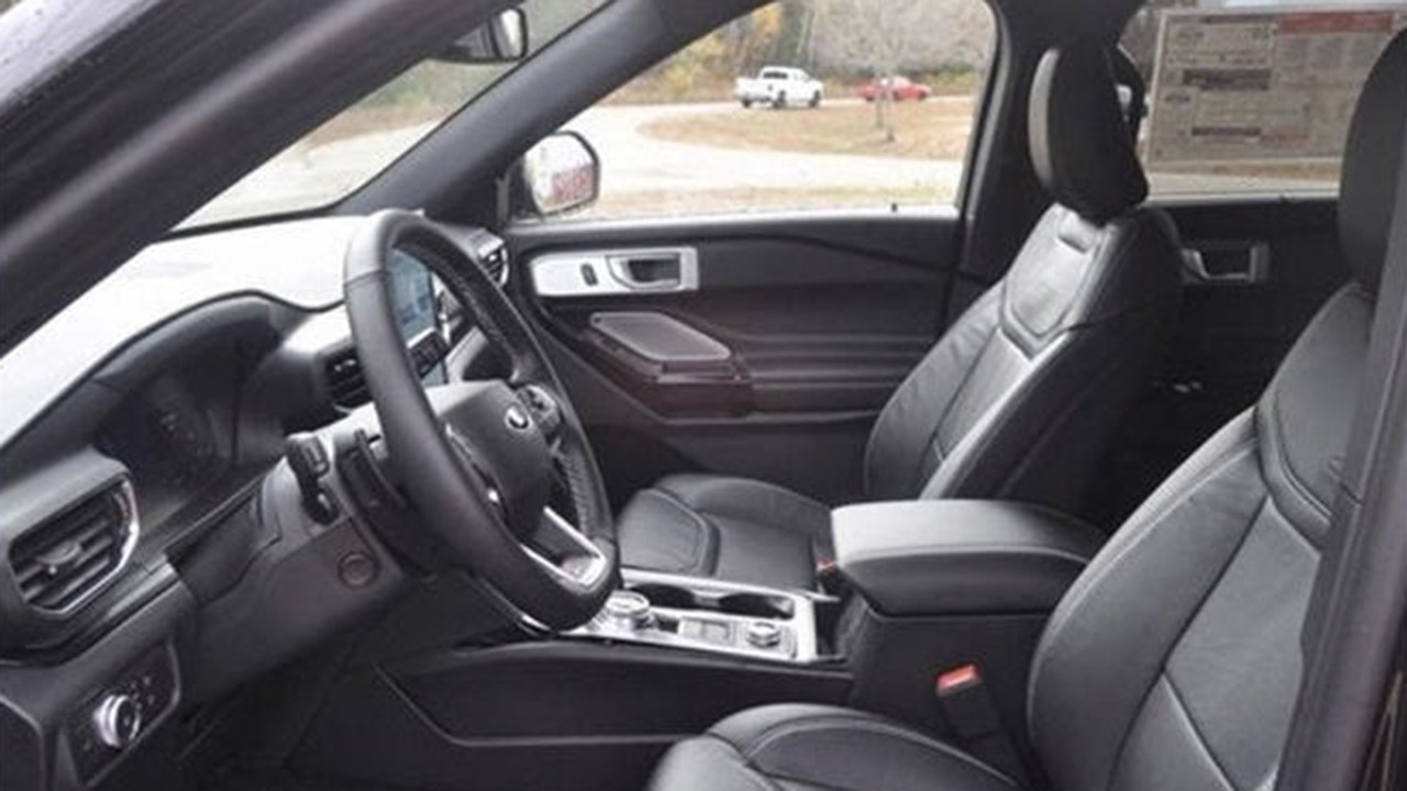 福特探险者st车型海外实拍,美国福特探险者st运动版