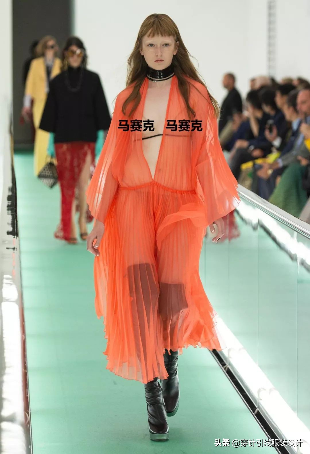 肖战gucci造型,肖战参加gucci全新系列时装秀