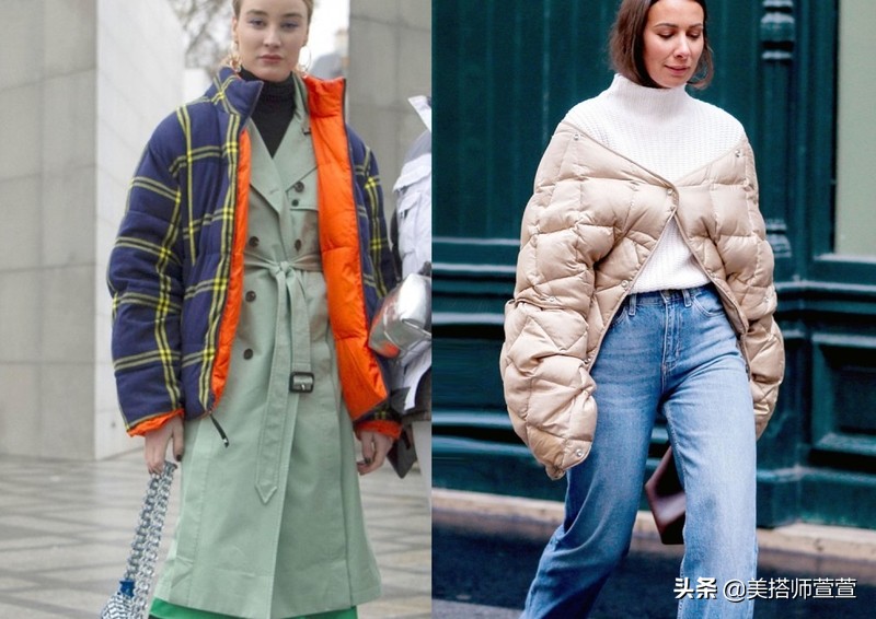 冬天羽绒服怎样穿出时尚感,今年冬款羽绒服潮酷穿搭