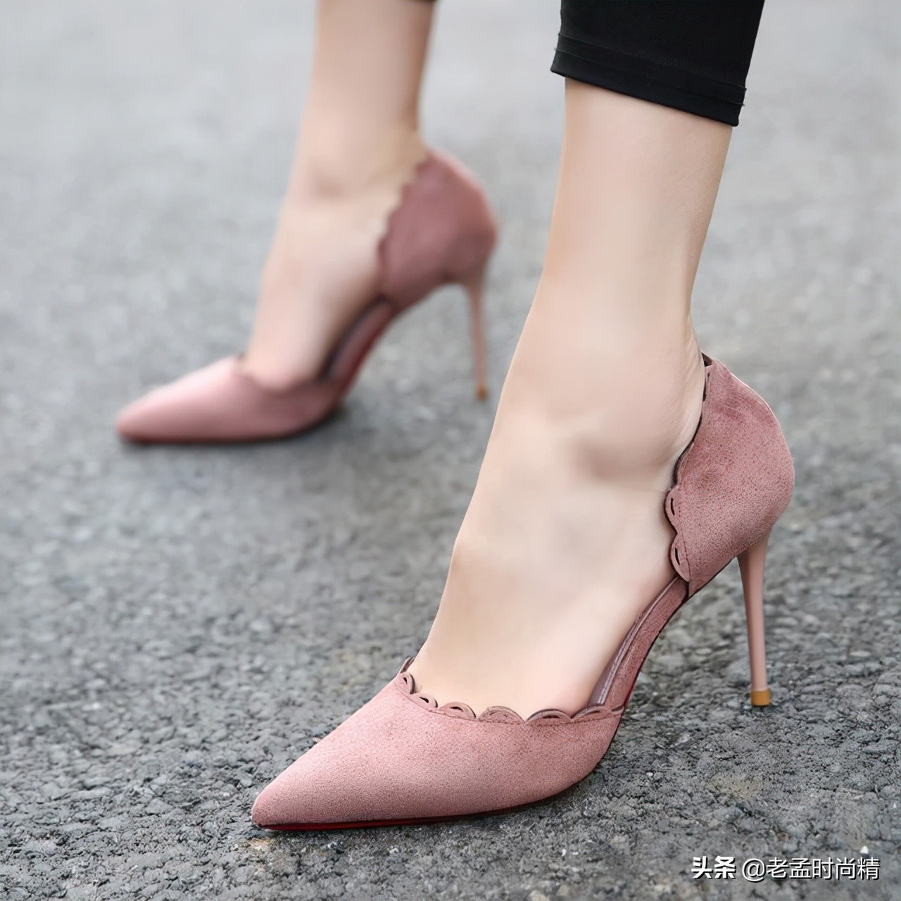 适合矮个子小粗腿的高跟鞋,小个子也能驾驭的透明高跟鞋
