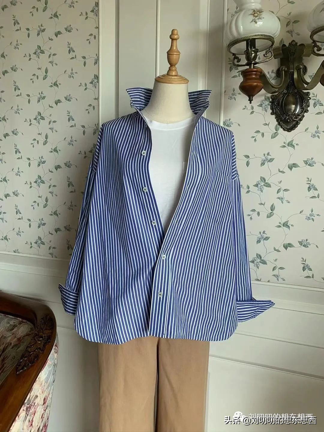 清新亮丽的穿搭,清新蓝穿搭