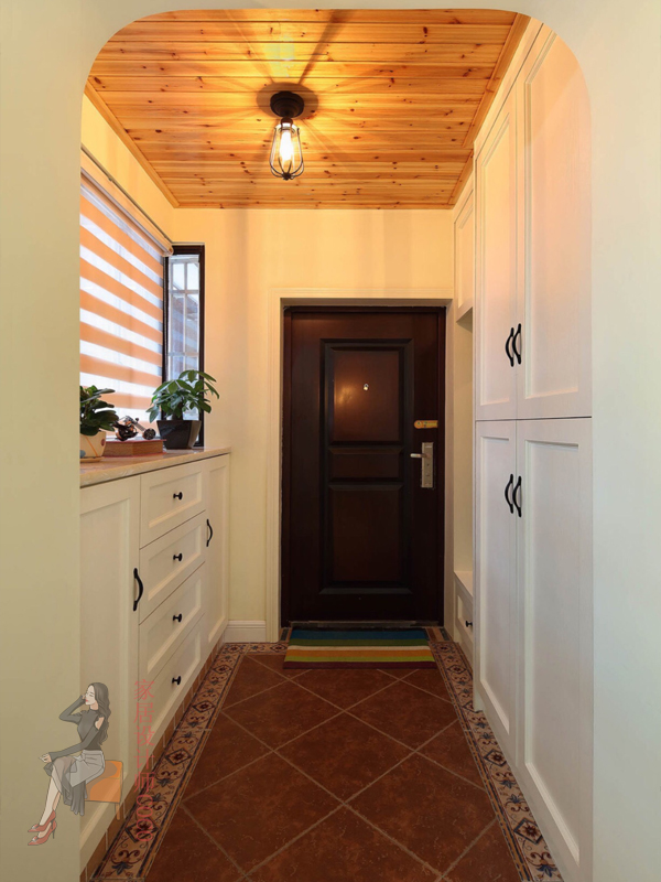 玄关走廊拱形设计,玄关画中有桥代表什么意思