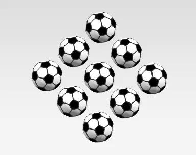 足球模型图,足球三维模型