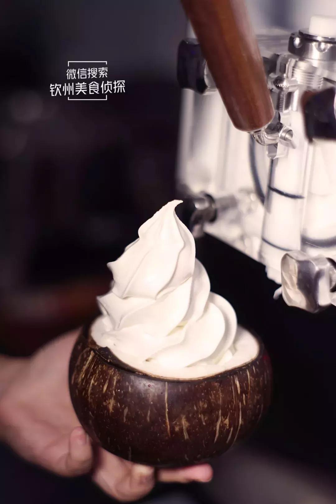 全钦州少女注意!时髦ins风椰子冰淇淋来啦每一口都是小仙女的最爱